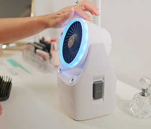 Arctic Air® Ice Jet X3 has a built-in light